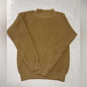 Men's Classic Brown Crewneck Sweater